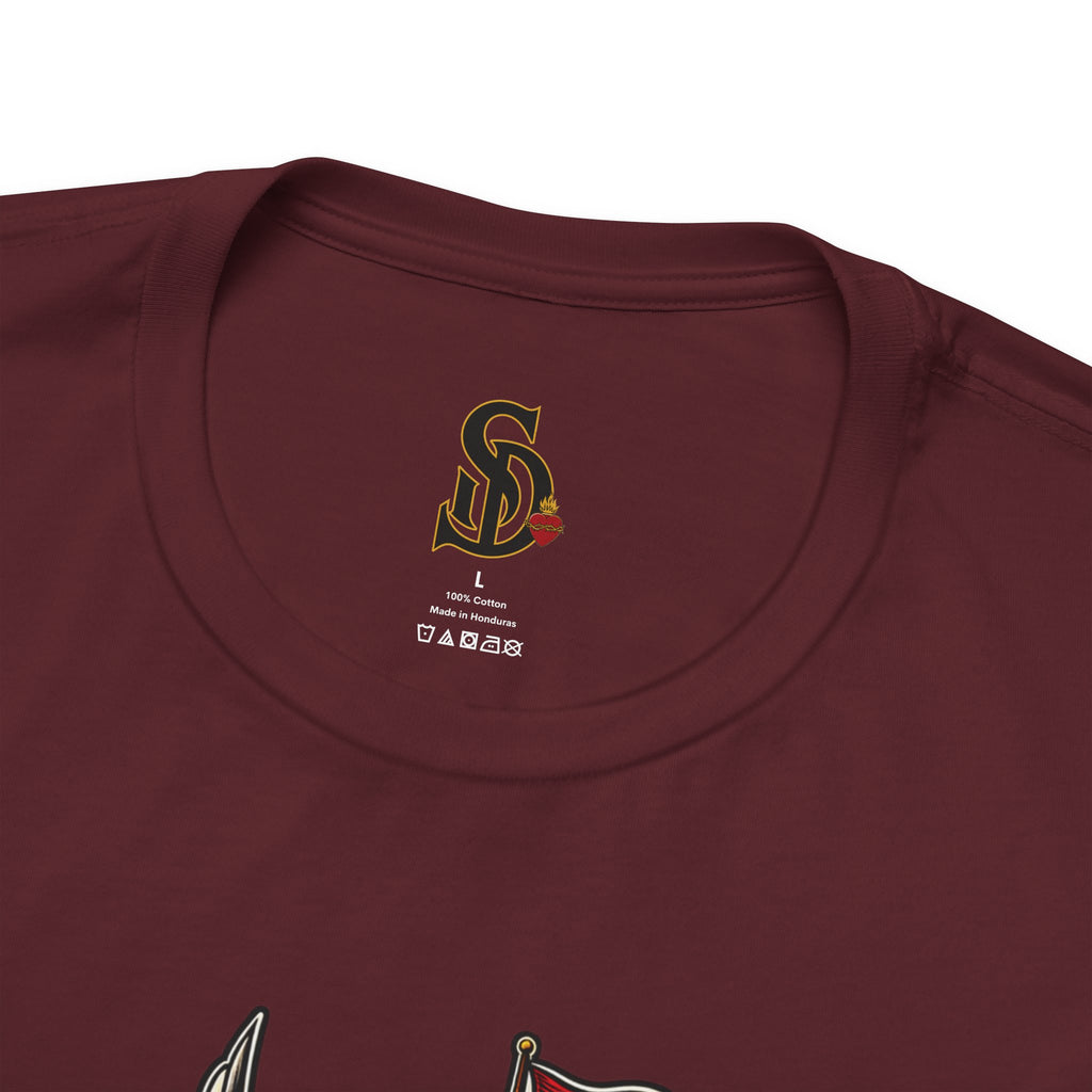 Sailing Tattoo Ship Tee Sacred Divine graphic apparel