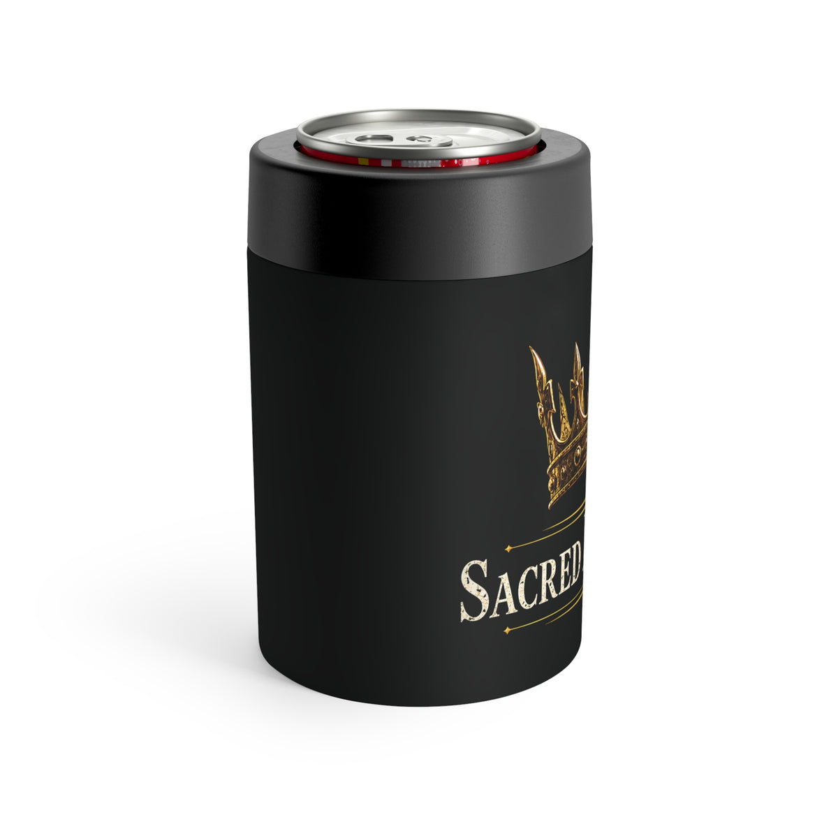 Gold Crown Can Holder