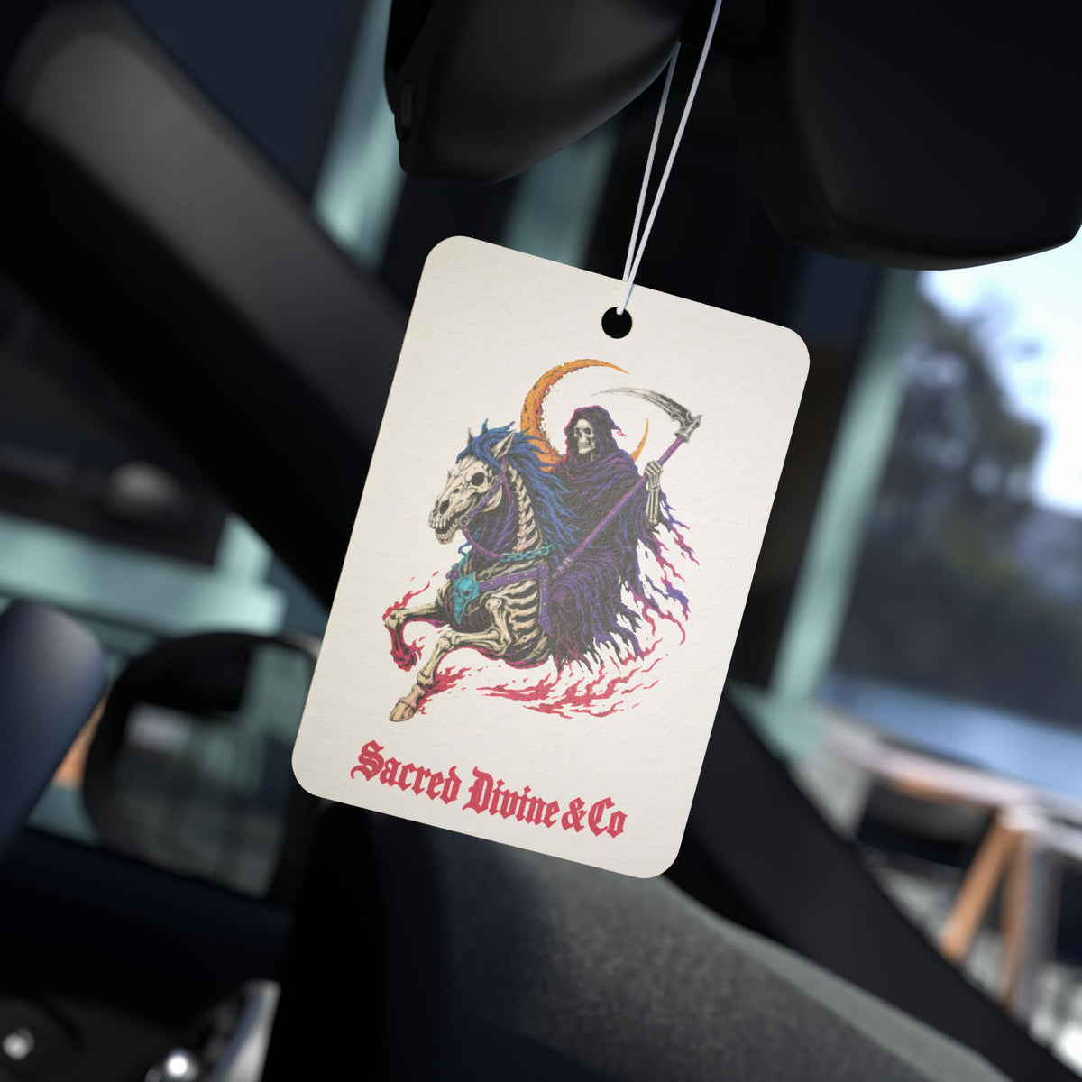 Reaper Horse Car Air Freshener