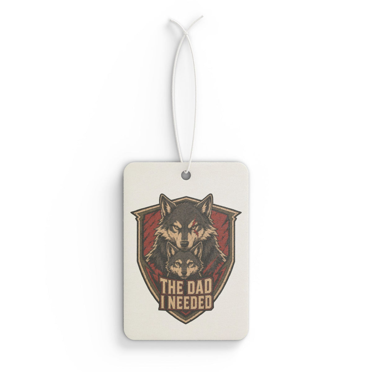 Wolf Pack Shield Car Air Freshener