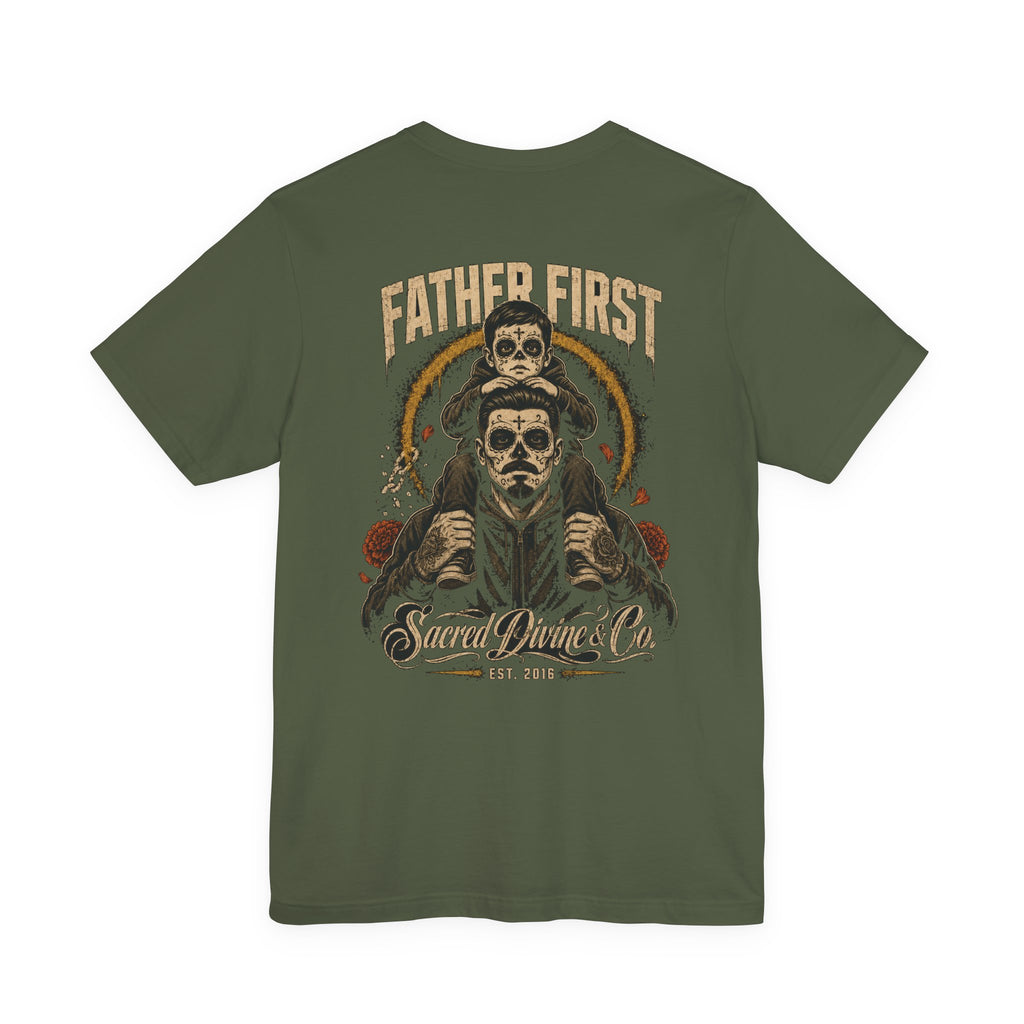 Sacred Divine & Co. Men's Classic Tee – Dark Luxury Streetwear