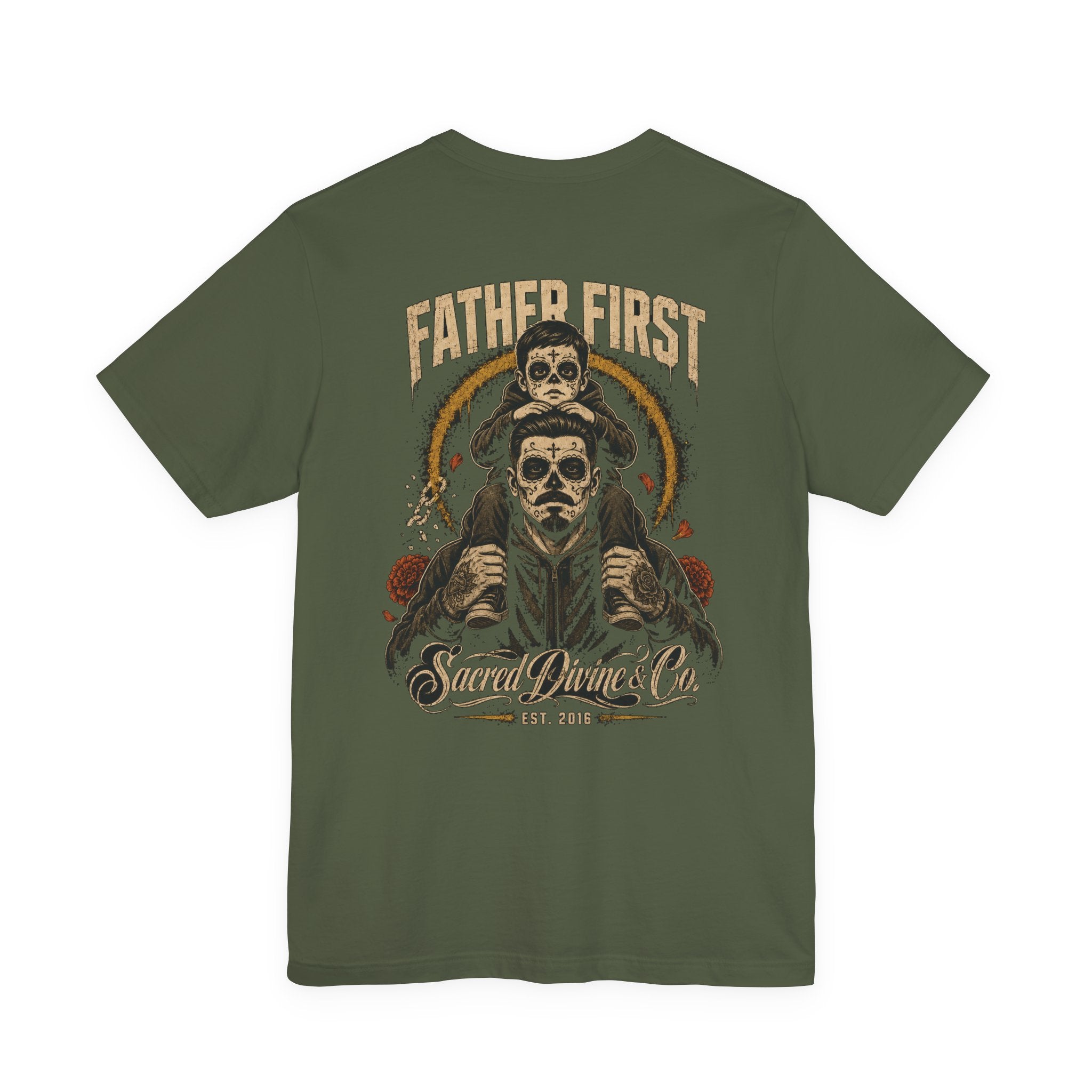 Sacred Divine & Co. Men's Classic Tee – Dark Luxury Streetwear