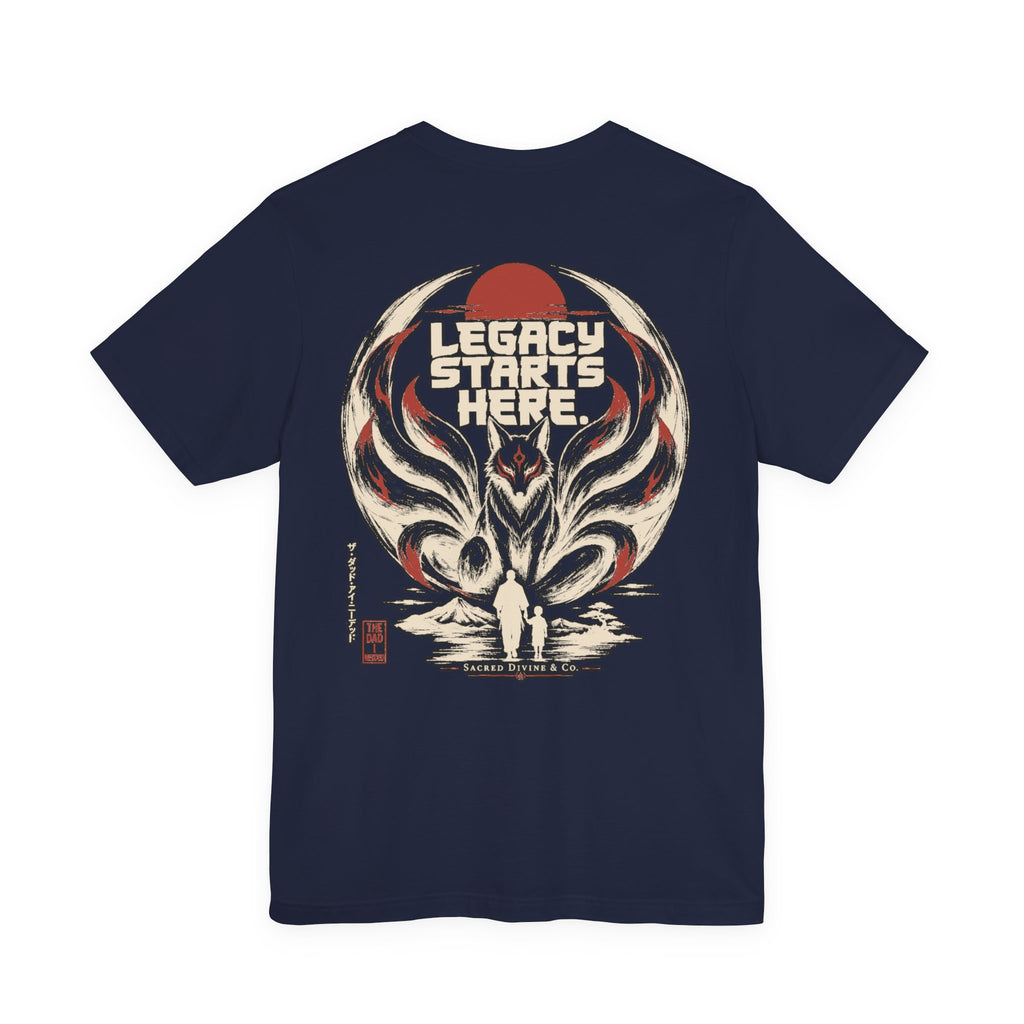 Sacred Divine & Co. Men's Graphic Tee – Dark Luxury Streetwear