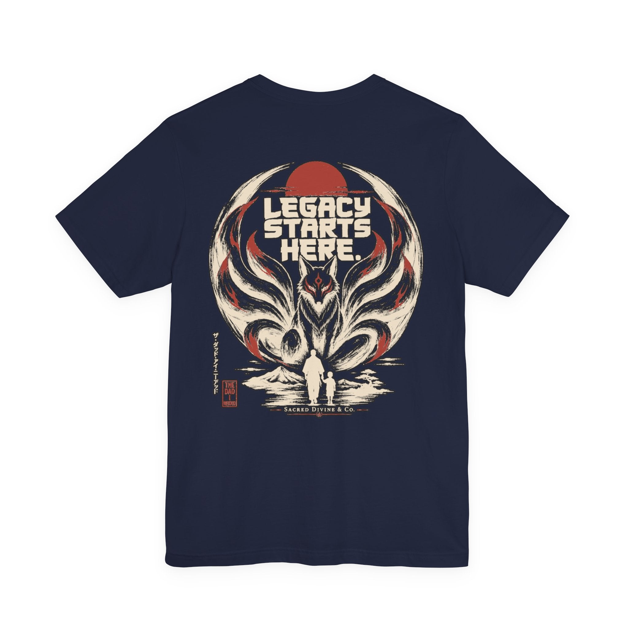 Sacred Divine & Co. Men's Graphic Tee – Dark Luxury Streetwear