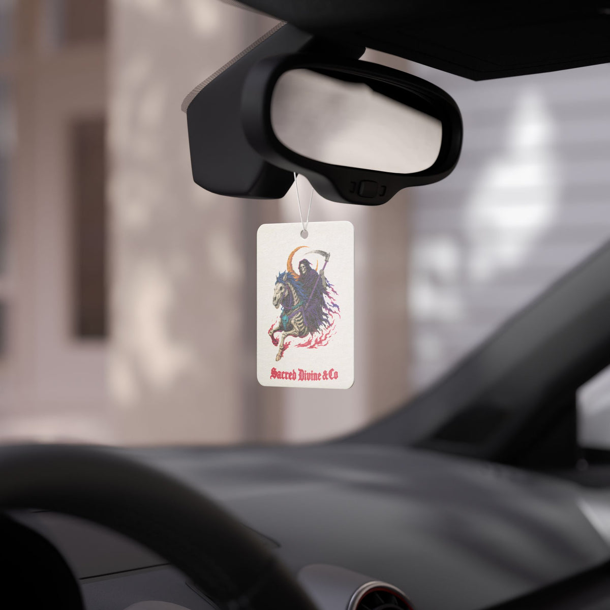 Reaper Horse Car Air Freshener