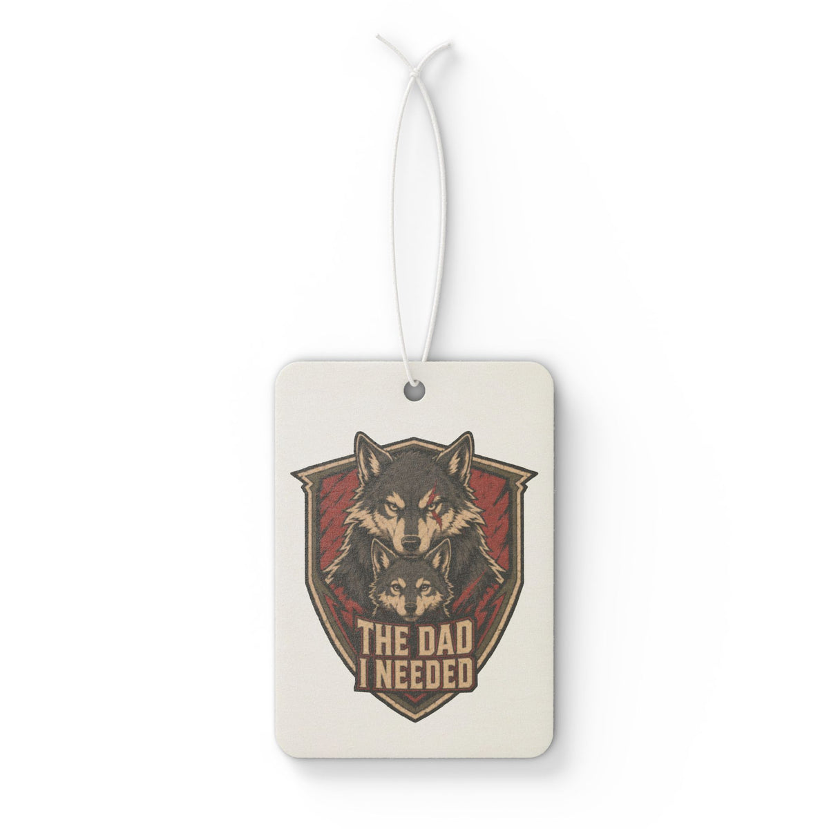 Wolf Pack Shield Car Air Freshener