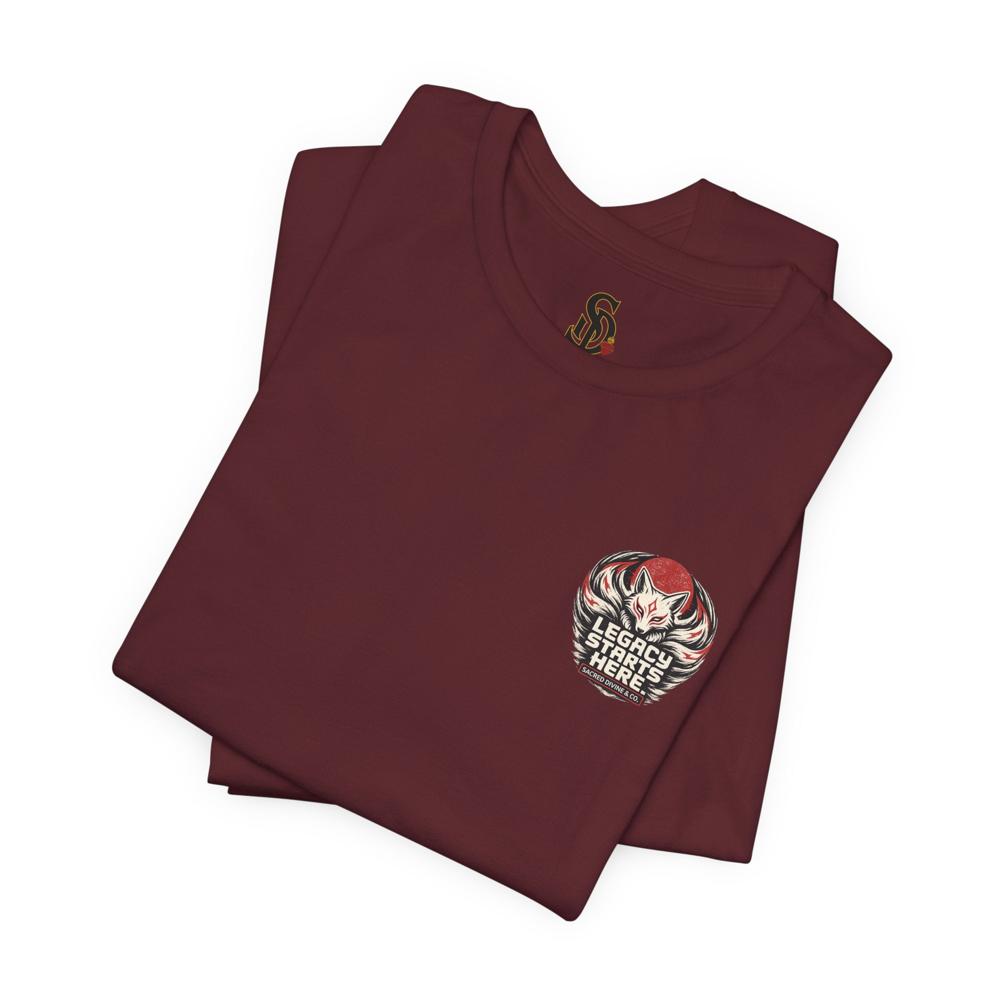 Sacred Divine & Co. Men's Graphic Tee – Dark Luxury Streetwear