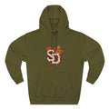 Pumpkin King Hoodie — 'Kingpin Never Sleeps' Streetwear Fleece Pullover
