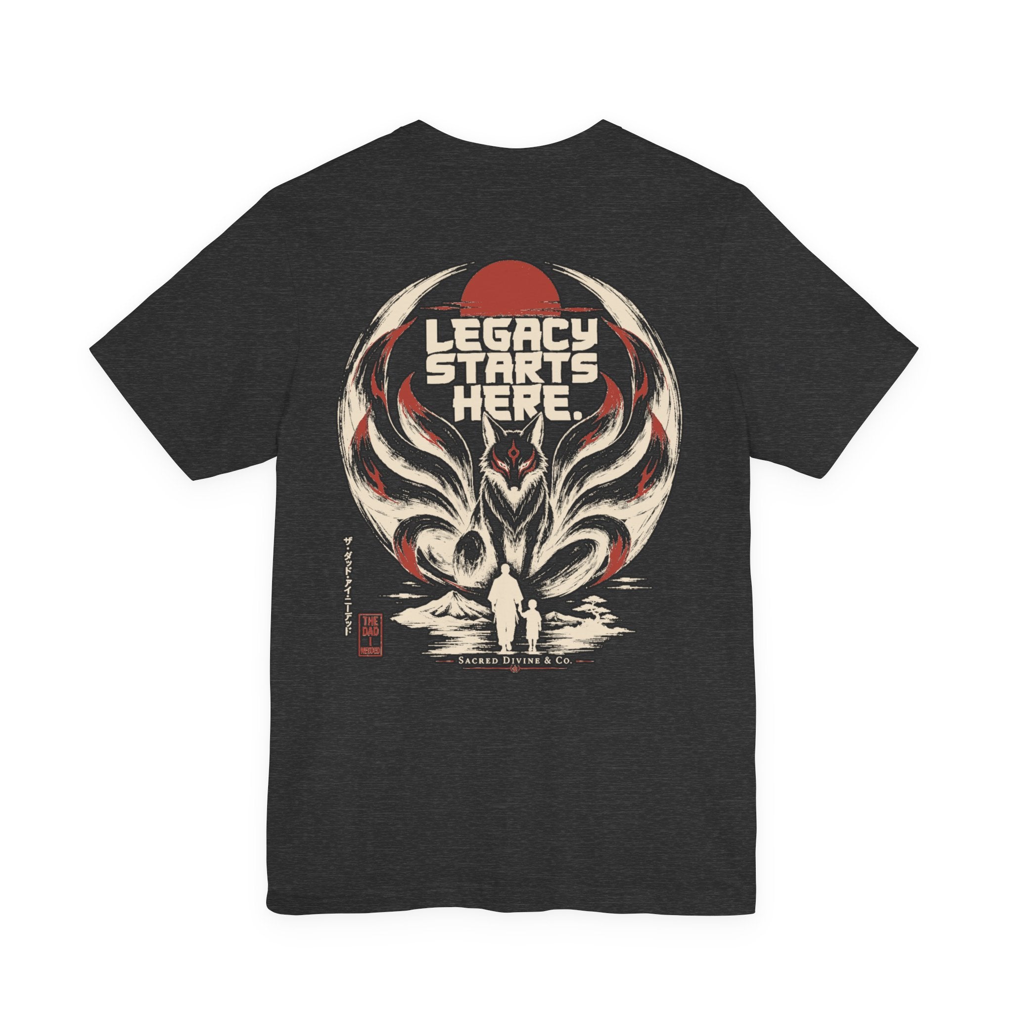 Sacred Divine & Co. Men's Graphic Tee – Dark Luxury Streetwear