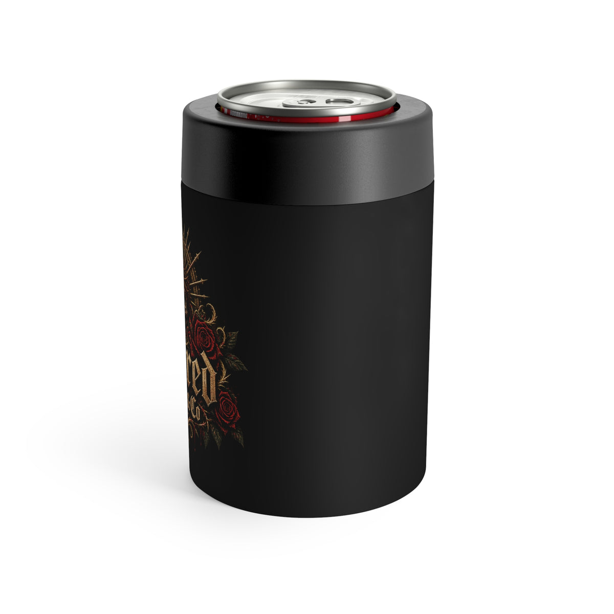 Gothic Skull Crest Can Holder