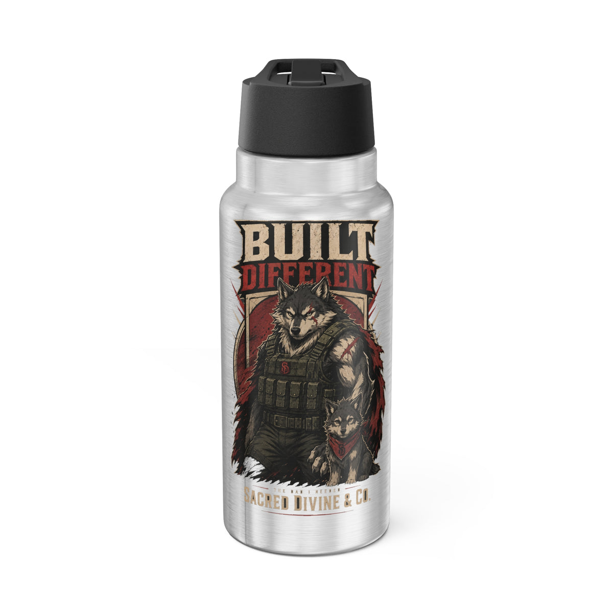 Viking Wolf Tumbler