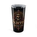 Gothic Skull Crest Tumbler