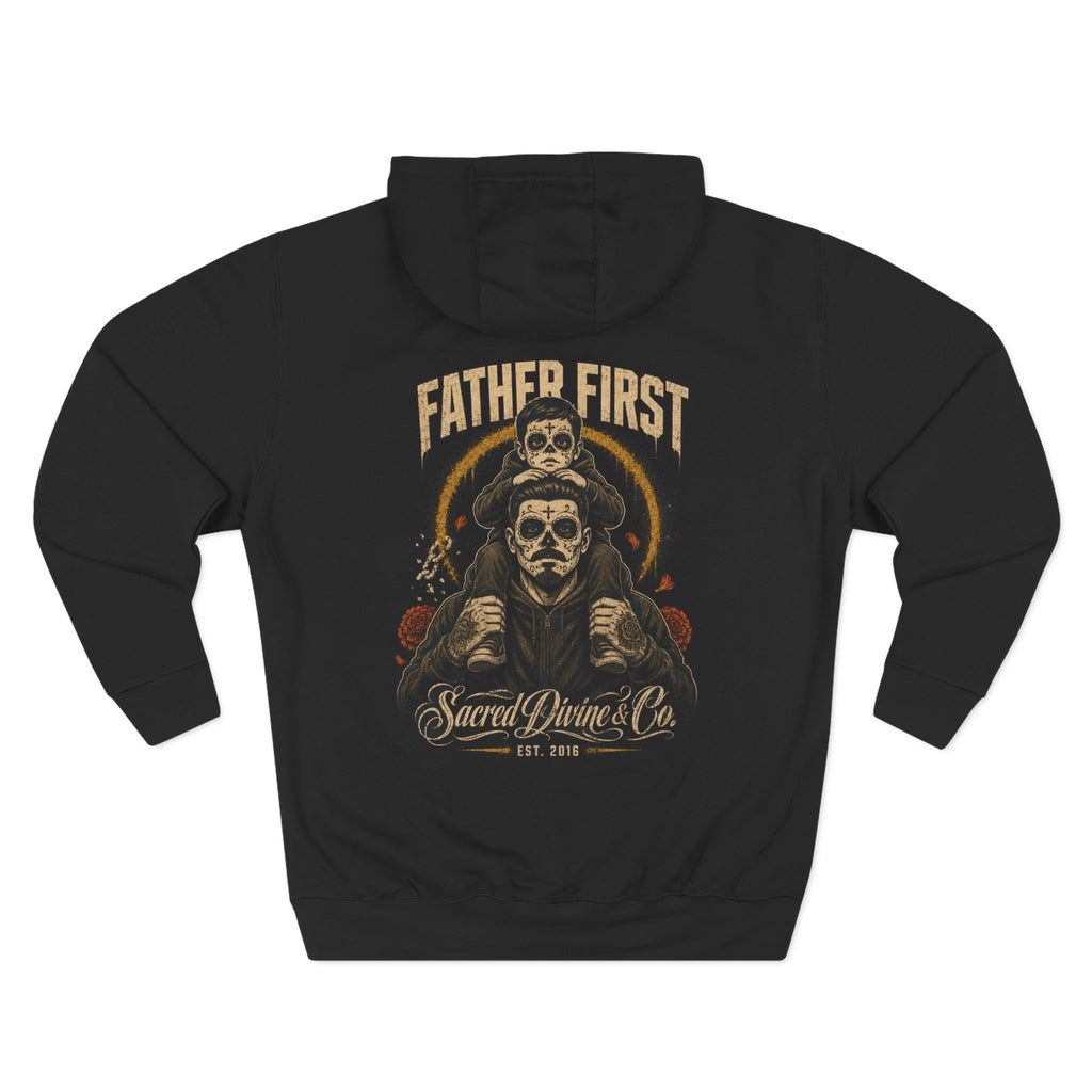 Sacred Divine & Co. Fleece Hoodie – Dark Luxury Streetwear