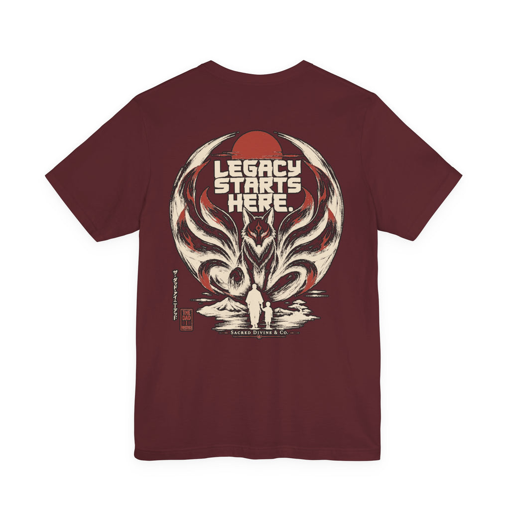Sacred Divine & Co. Men's Graphic Tee – Dark Luxury Streetwear