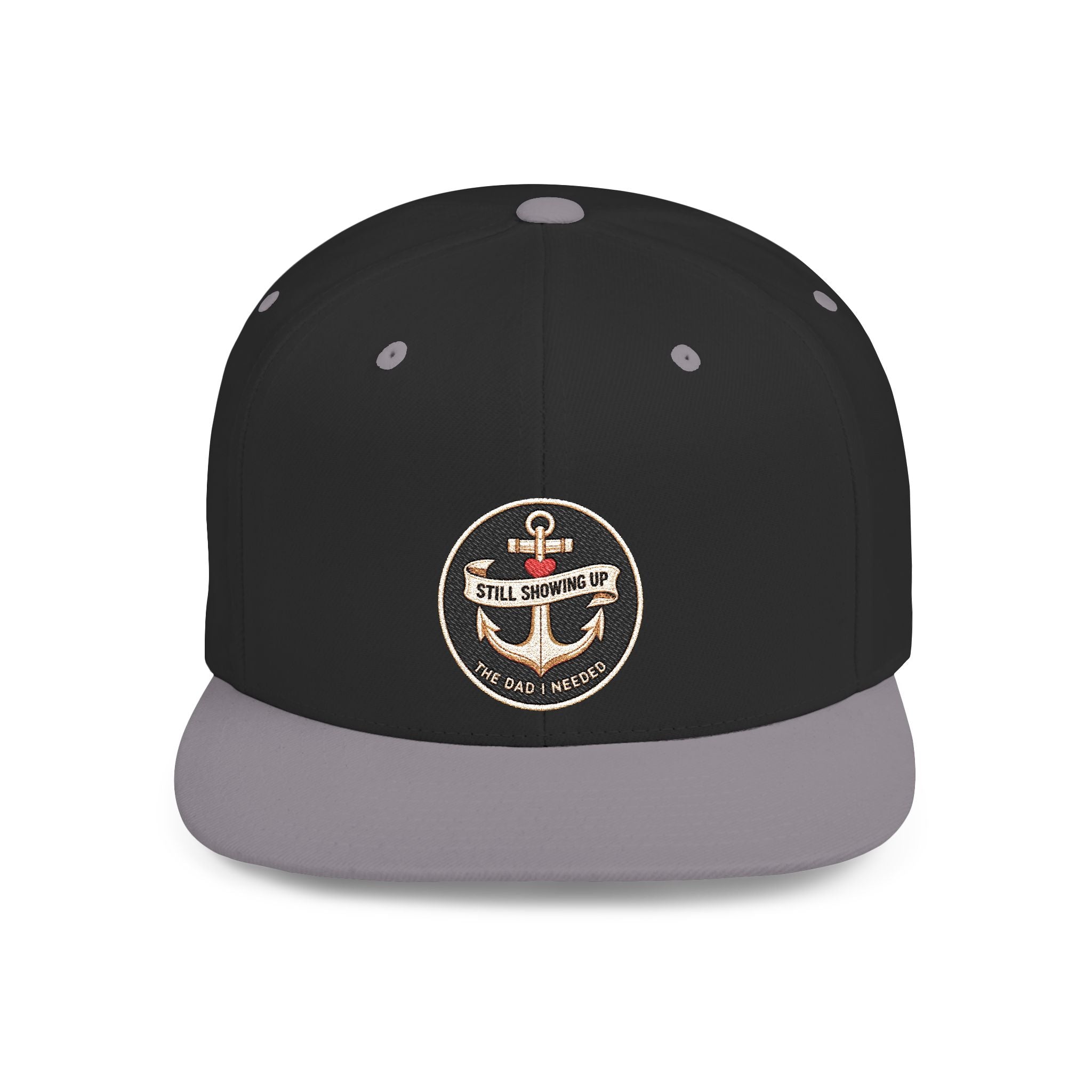 Sacred Divine & Co. Flat Bill Snapback – Dark Luxury Headwear