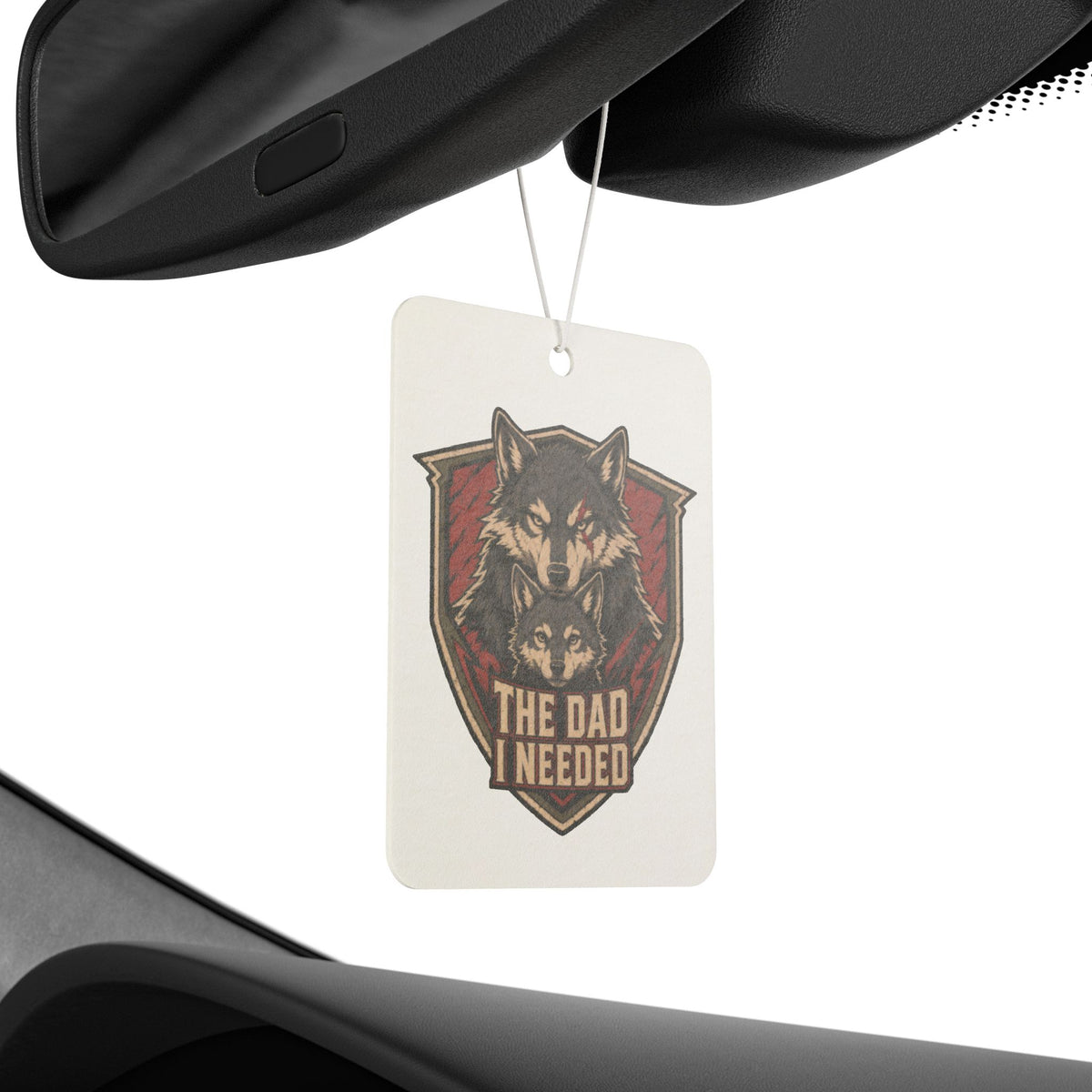 Wolf Pack Shield Car Air Freshener