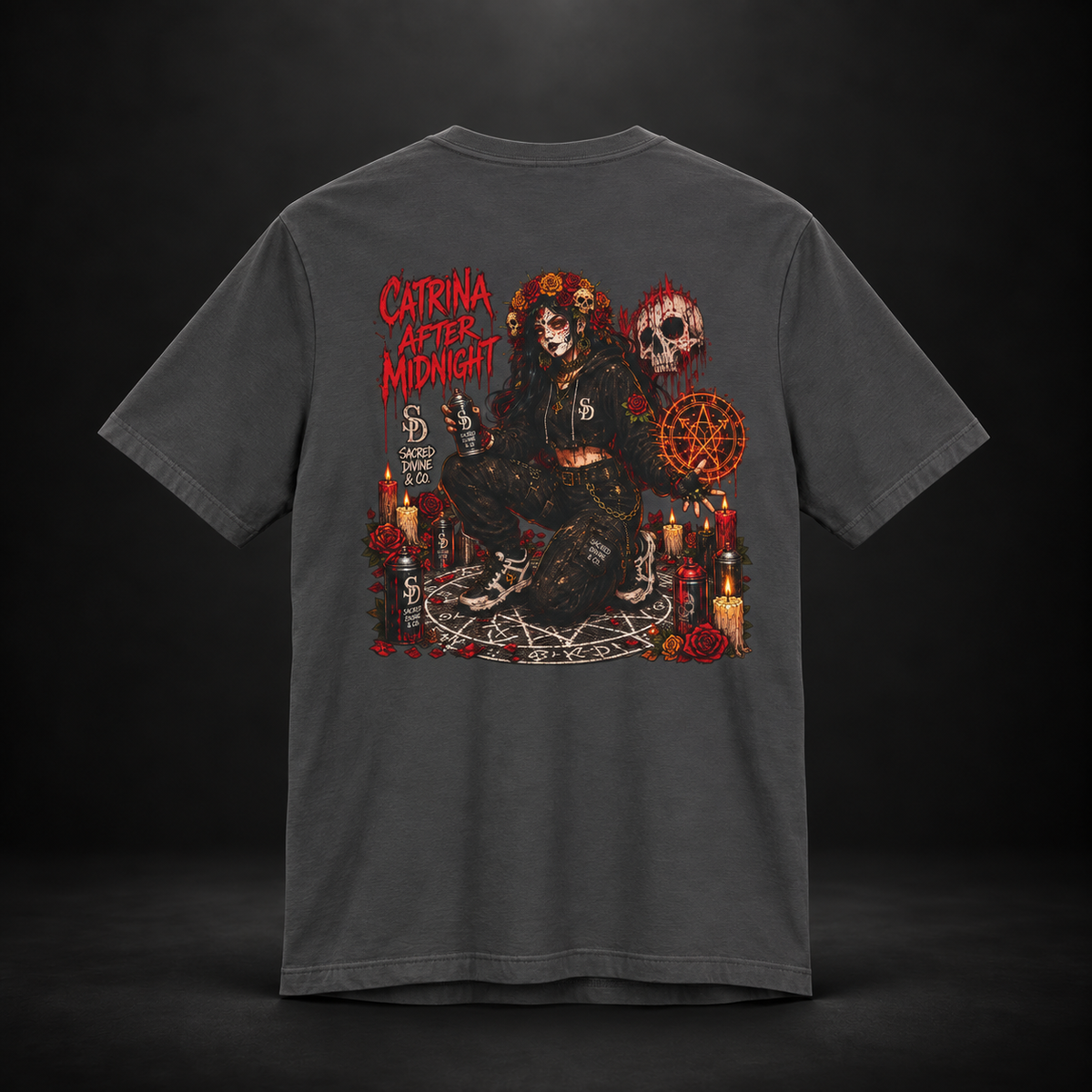 Catrina After Midnight Tee