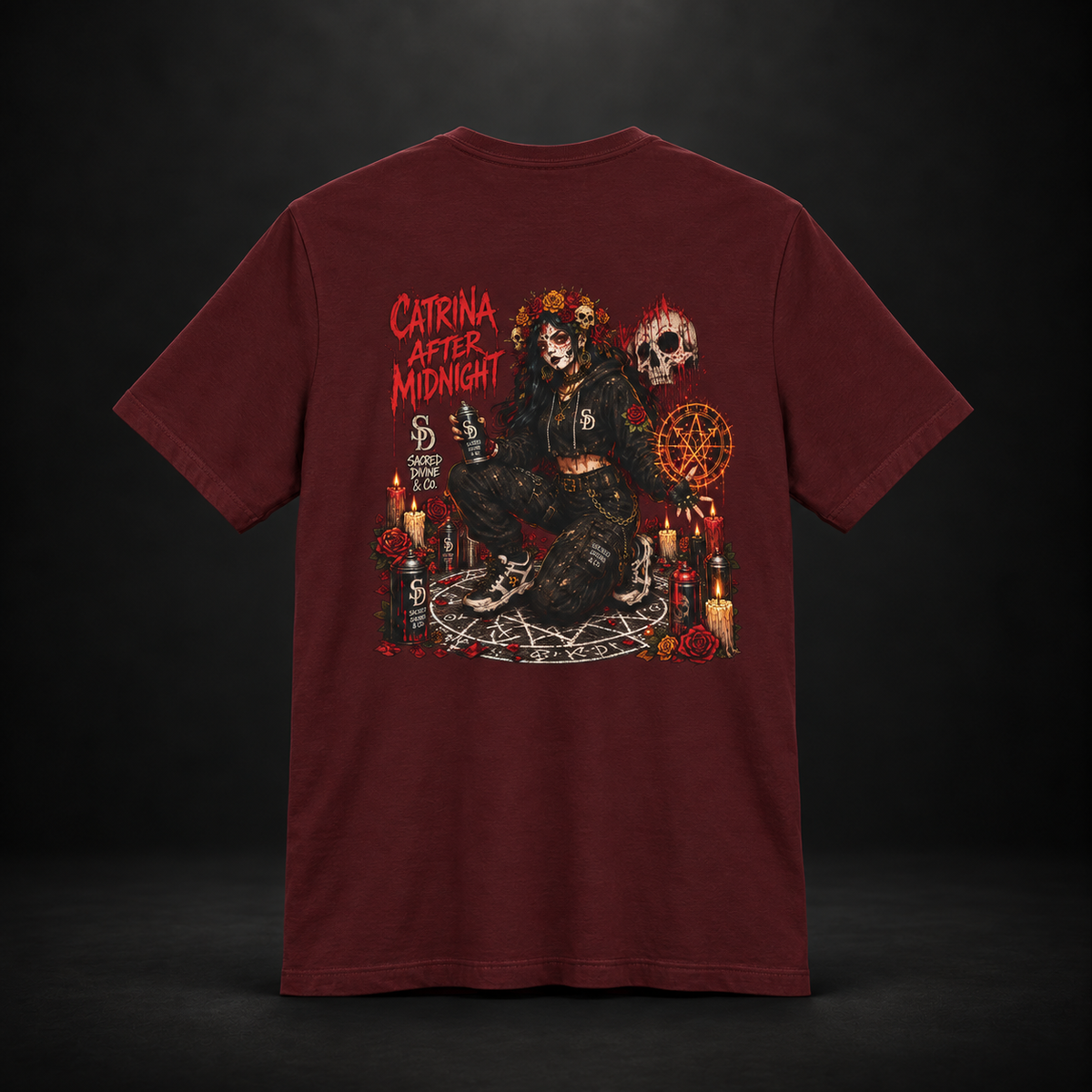 Catrina After Midnight Tee