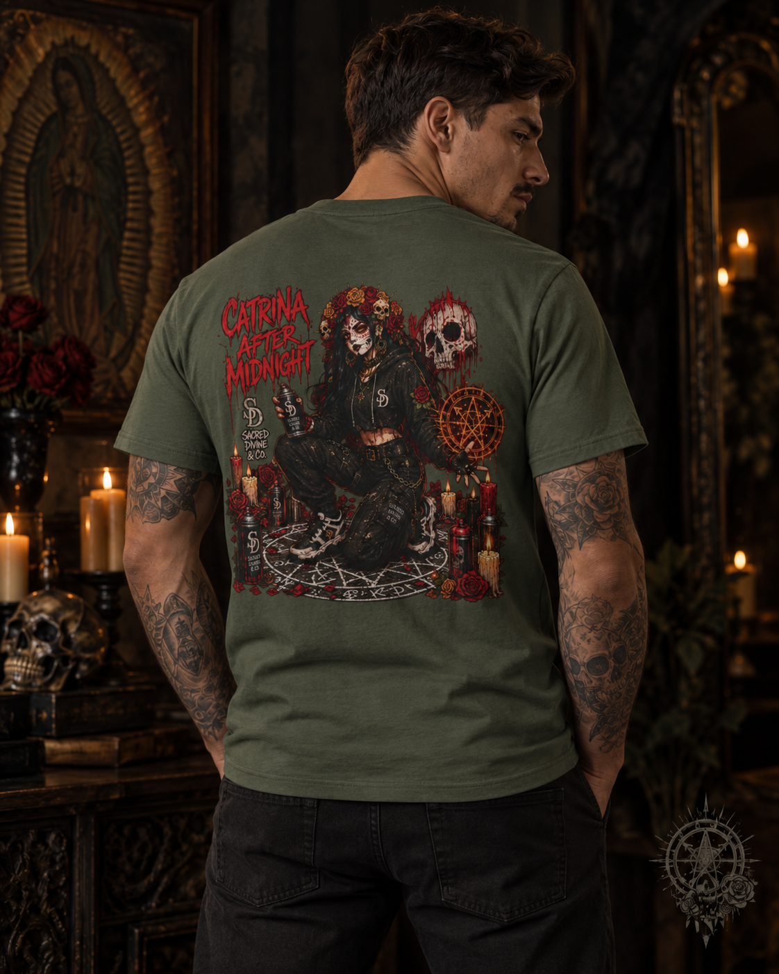 Catrina After Midnight Tee