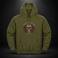 Vintage Skull & Roses Hoodie