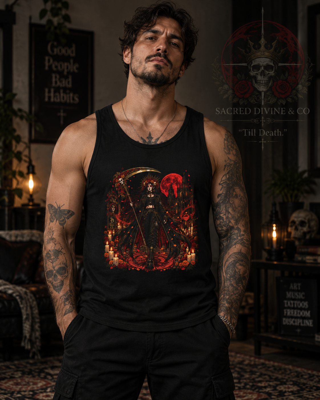 Occult Reaper Tank Top