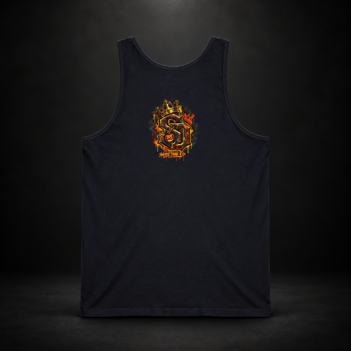 Pumpkin Crew Loyalty Tank Top lightweight garment presentation