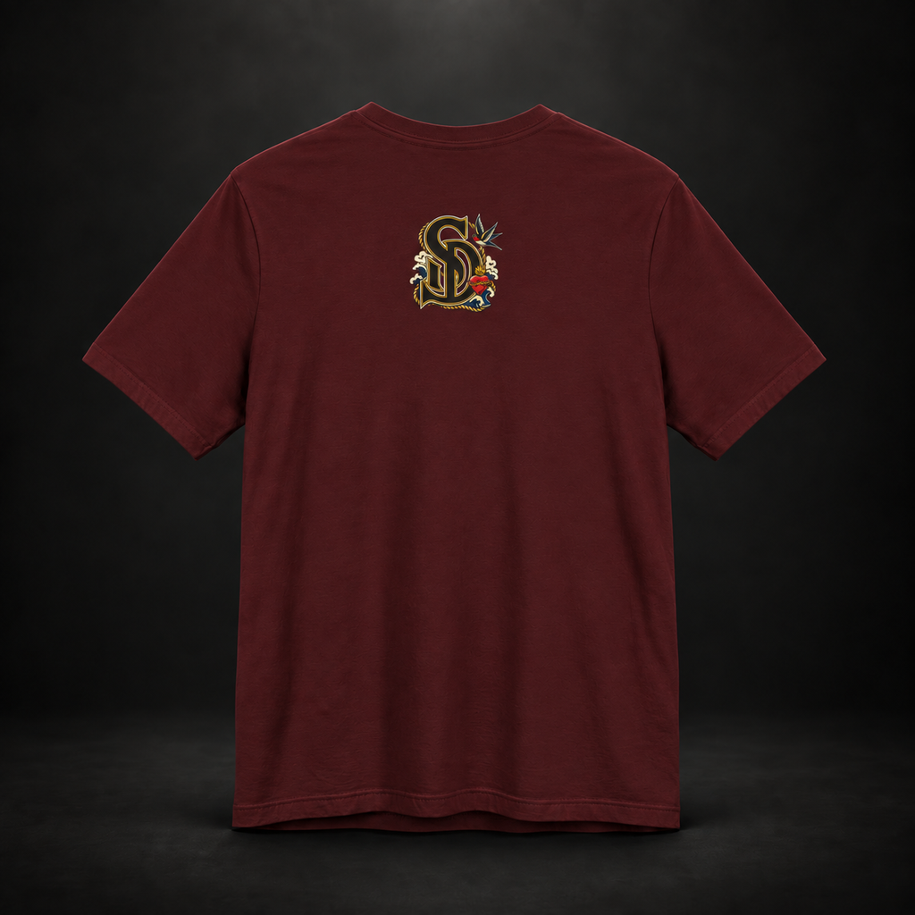 Sailing Tattoo Ship Tee crew neck product presentation