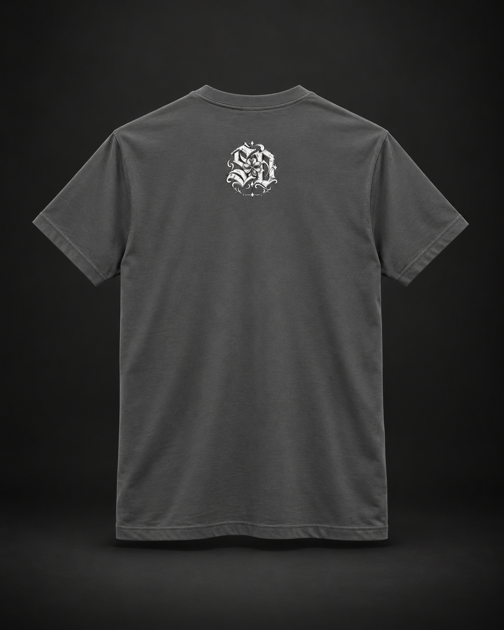 I Make My Luck T-shirt featuring a distressed four-leaf clover.