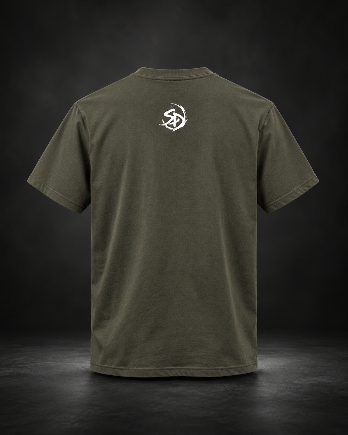 Discipline Needs No Motivation graphic shirt product view.