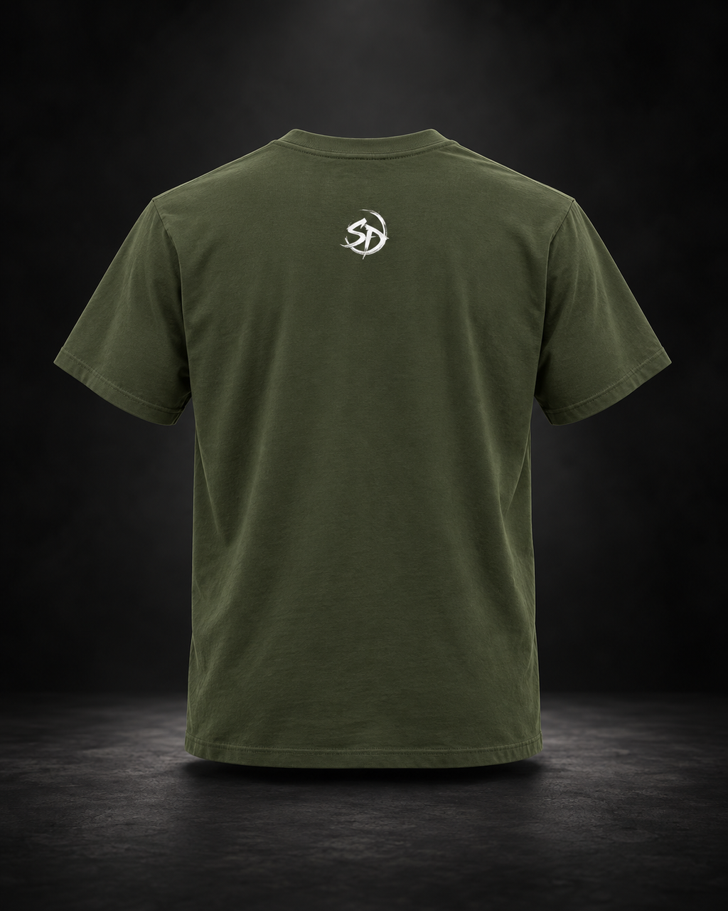 Moonlit graphic T-shirt with Discipline Needs No Motivation text.