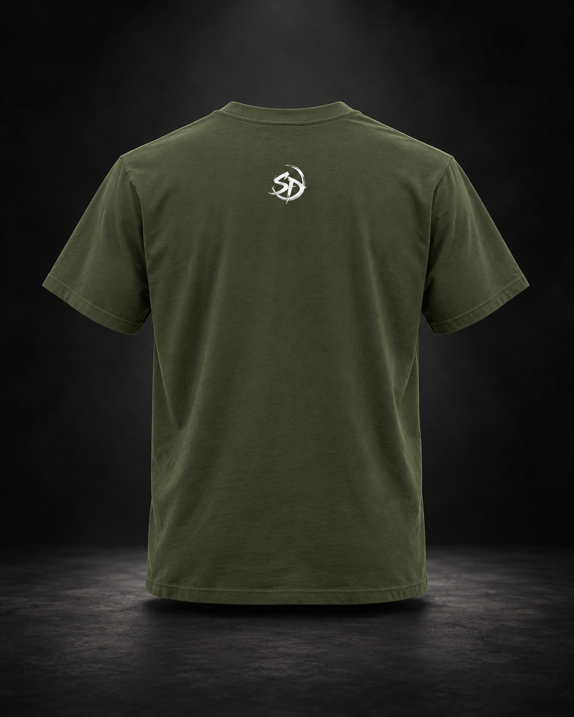 Moonlit graphic T-shirt with Discipline Needs No Motivation text.