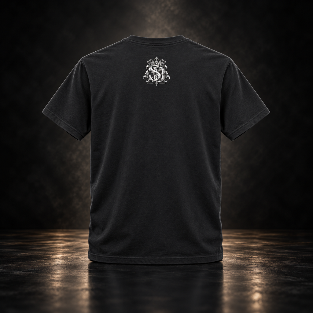 Crowned lion statement tee from Sacred Divine & Co.