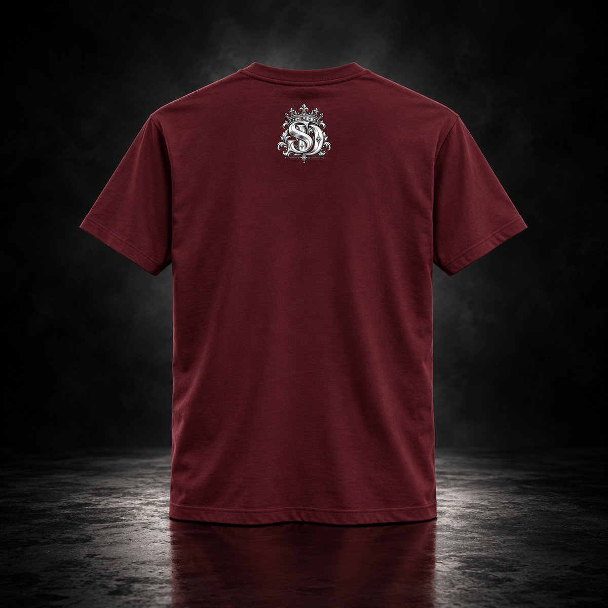 Sacred Divine crowned lion motivational tee.