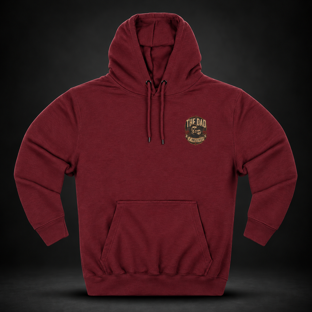 Father First Día de los Muertos graphic fleece hoodie by Sacred Divine & Co. — product gallery image 10 of 17