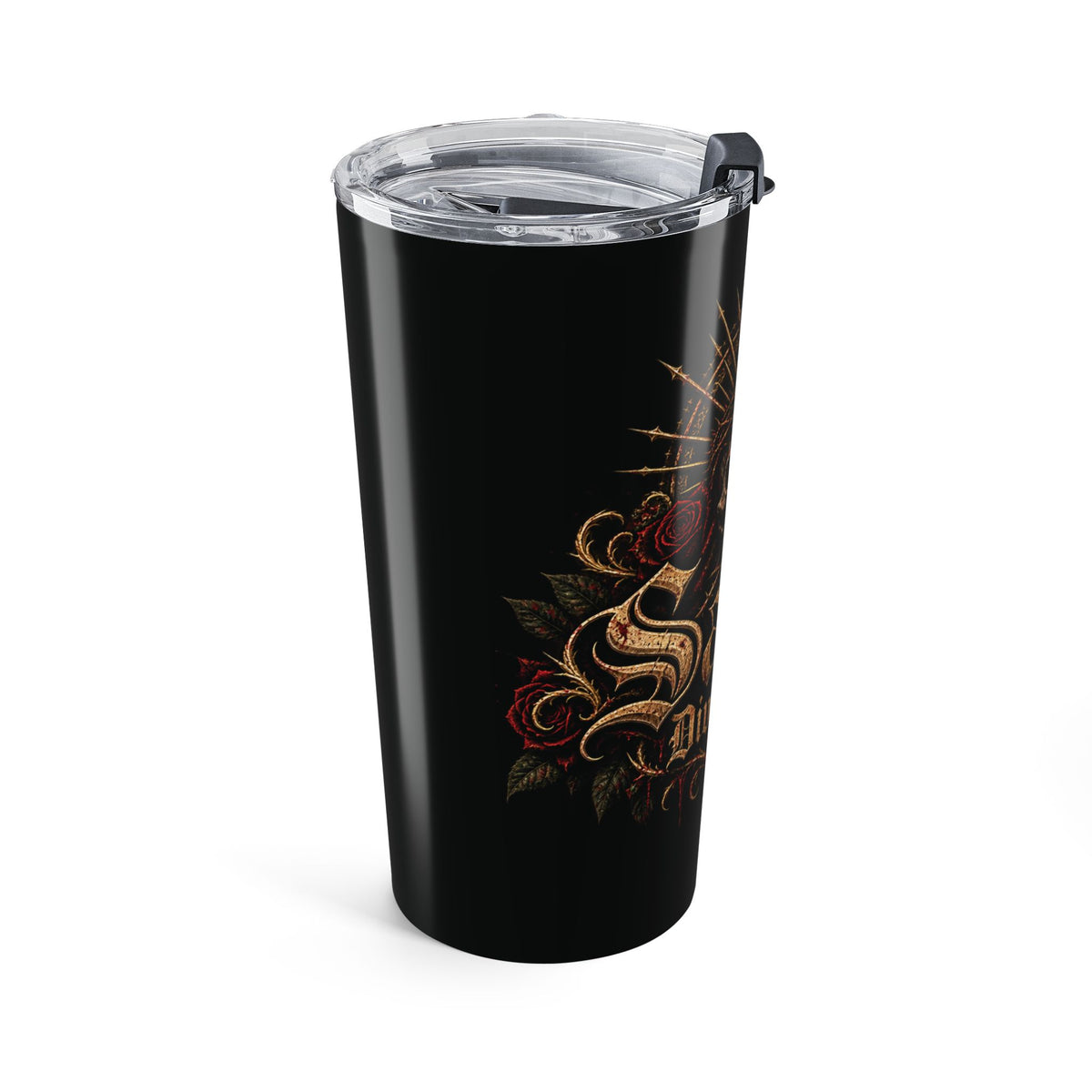 Gothic Skull Crest Tumbler