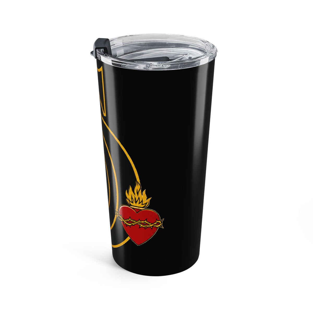 SD Monogram Sacred Heart Tumbler