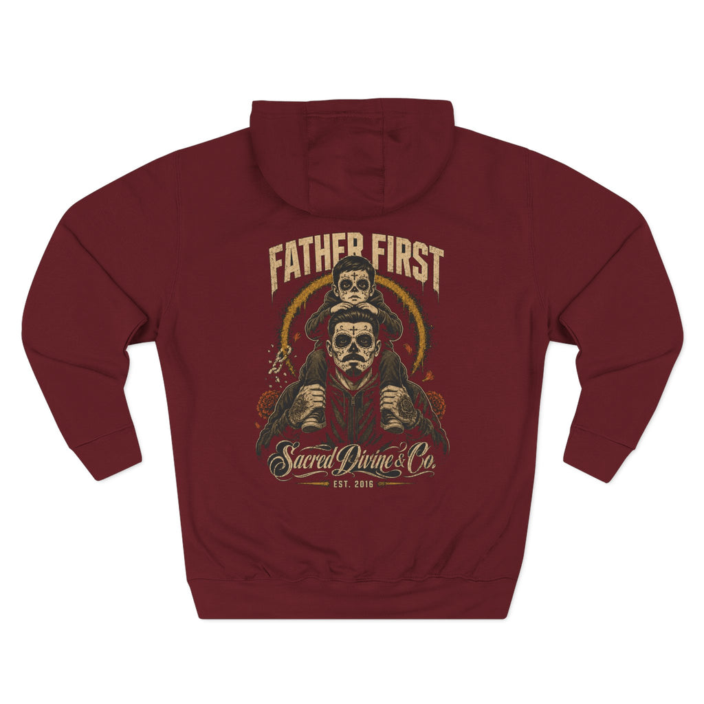 Sacred Divine & Co. Fleece Hoodie – Dark Luxury Streetwear