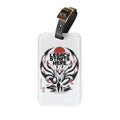 Sacred Divine & Co. Legacy Starts Here Luggage Tag — Japanese-Inspired Graphic Travel ID