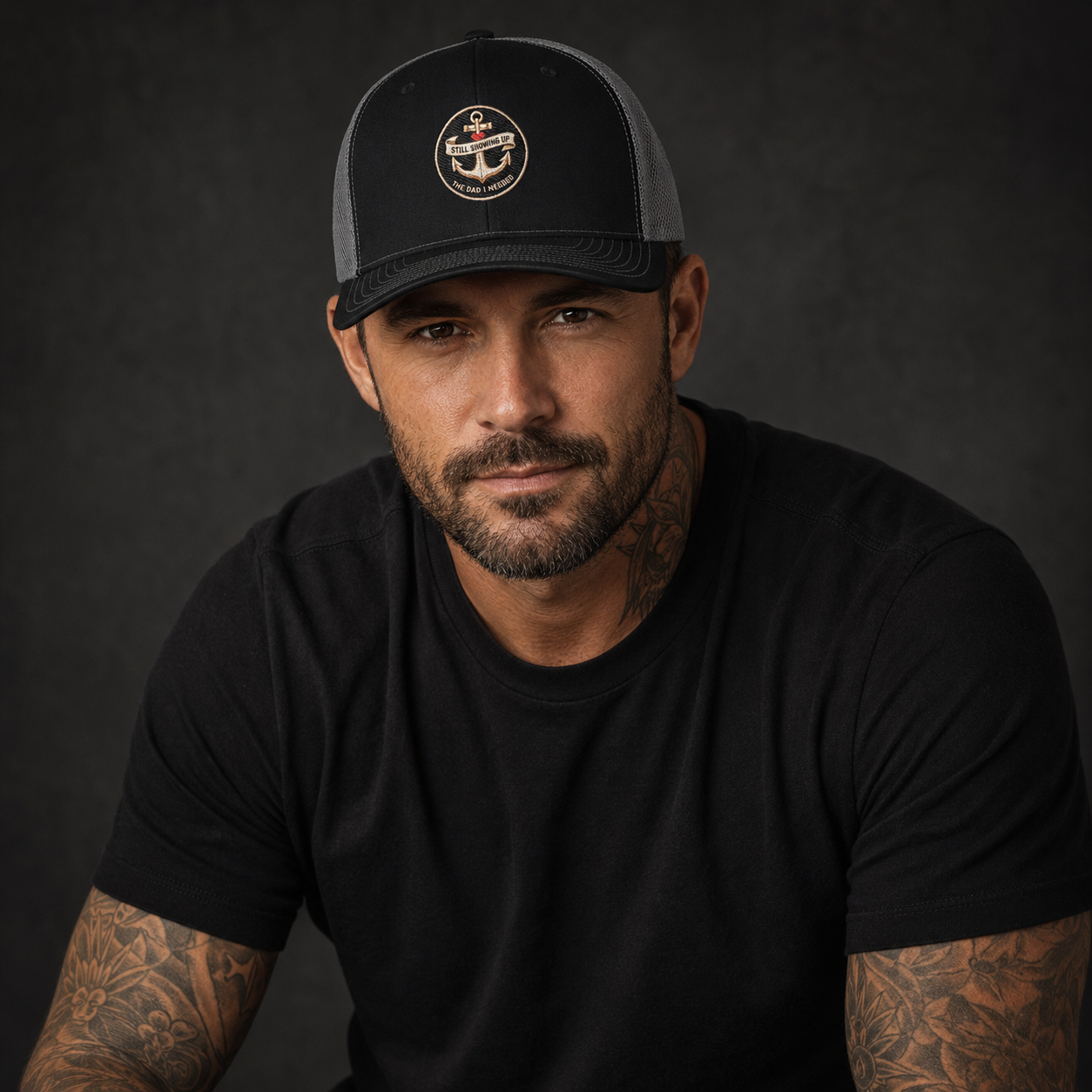 Sacred Divine & Co. Snapback Trucker Cap – Dark Luxury Headwear