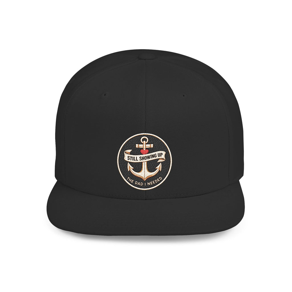 Sacred Divine & Co. Flat Bill Snapback – Dark Luxury Headwear