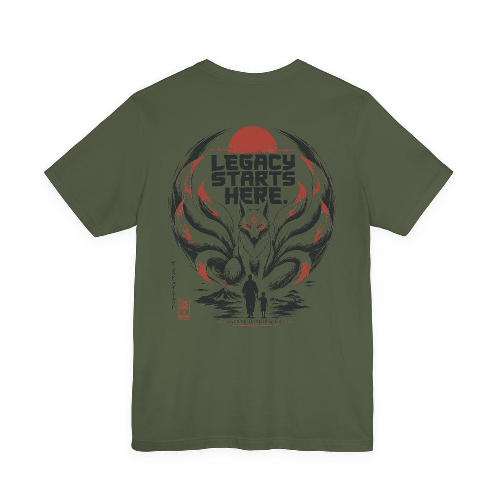 Sacred Divine & Co. Men's Graphic Tee – Dark Luxury Streetwear