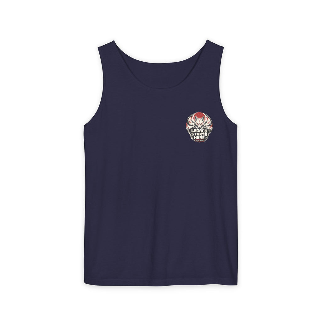 Sacred Divine & Co. Garment-Dyed Tank II – Dark Luxury Streetwear