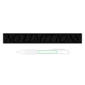 Sacred Divine & Co. No Limitations Engraved Brass Ballpoint Pen — Dark Luxury Executive Gift