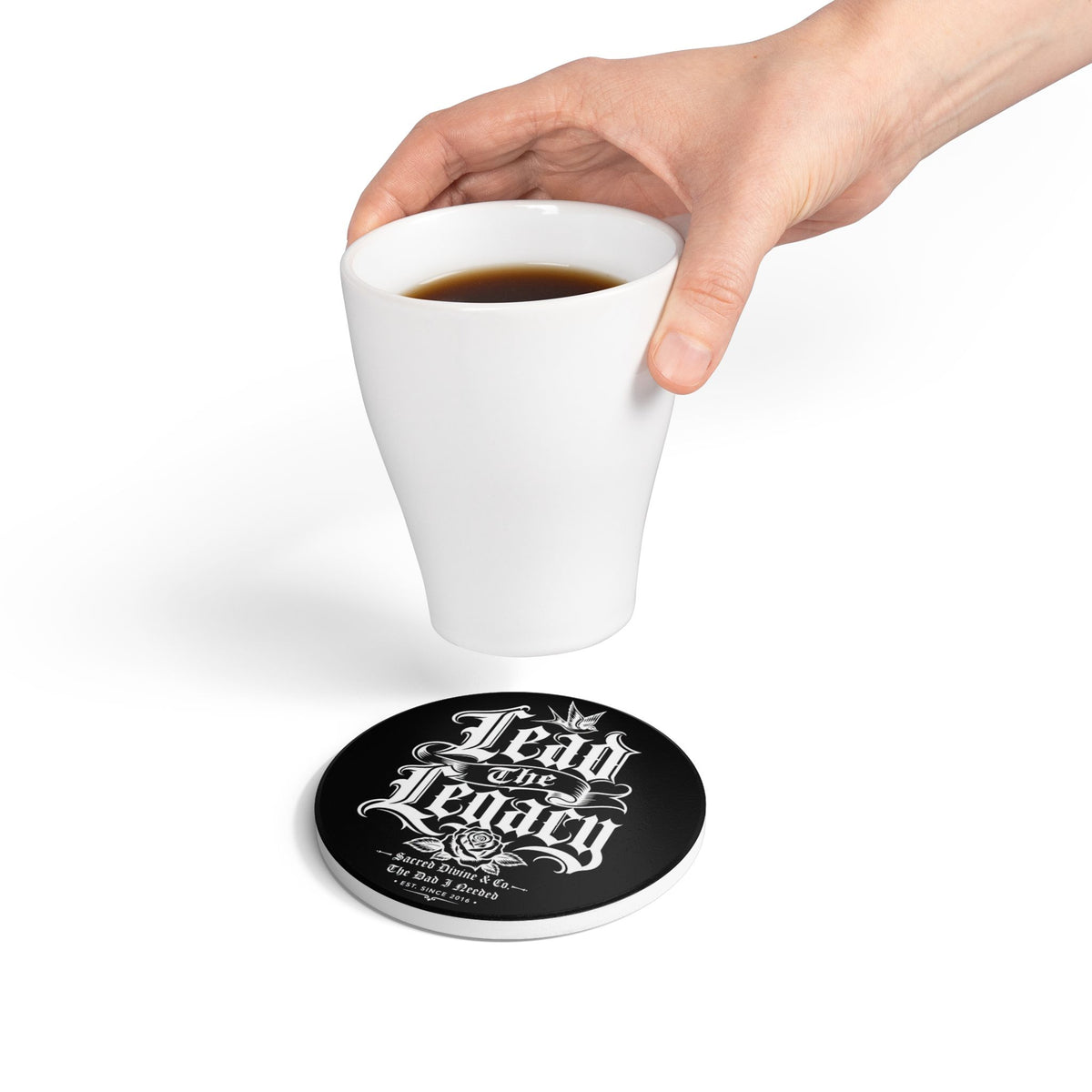 Lead the Legacy Ceramic Coaster