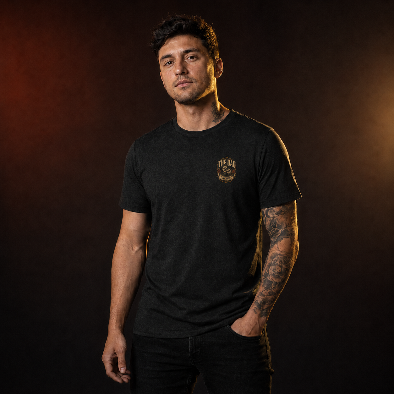 Sacred Divine & Co. Men's Classic Tee – Dark Luxury Streetwear