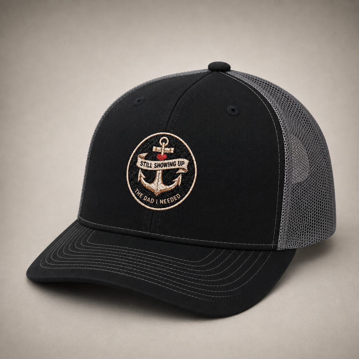 Sacred Divine & Co. Snapback Trucker Cap – Dark Luxury Headwear