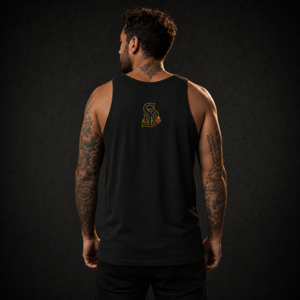 Sacred Divine & Co. Men's Graphic Tank – Dark Luxury Streetwear