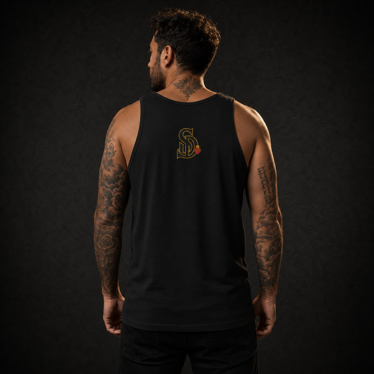 Sacred Divine & Co. Men's Graphic Tank – Dark Luxury Streetwear