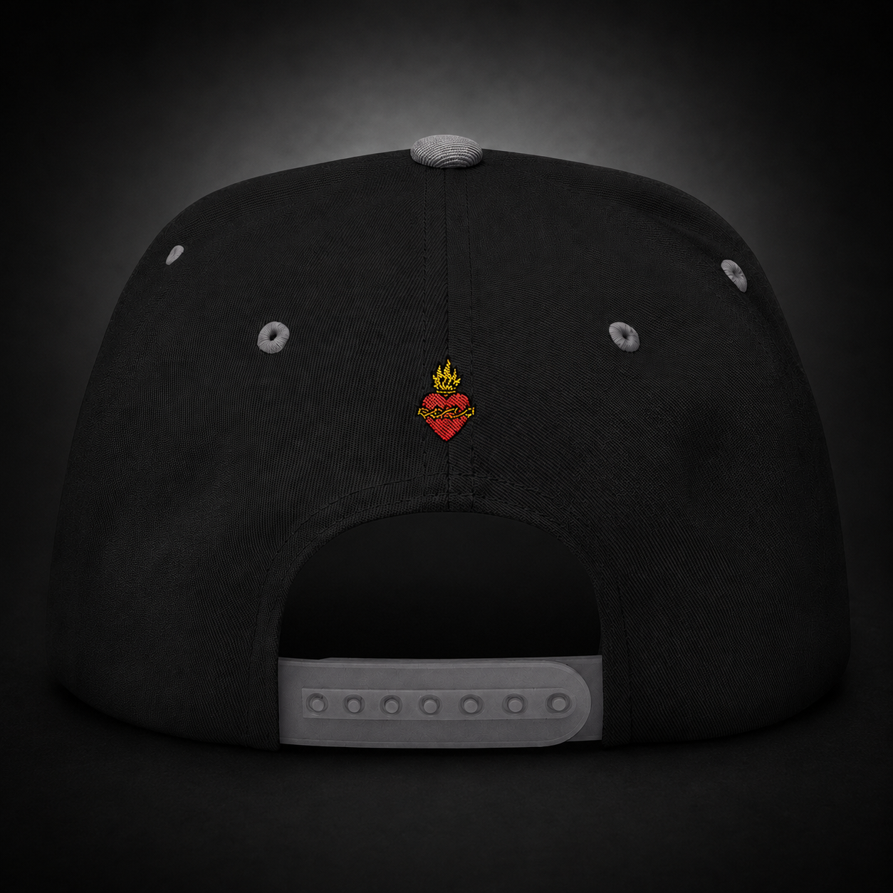 Sacred Divine & Co. Flat Bill Cap – Dark Luxury Streetwear