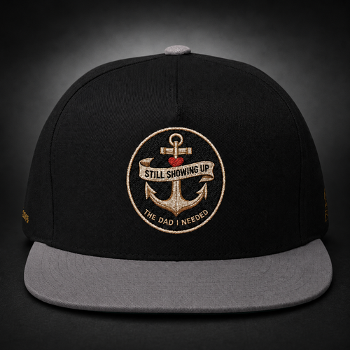 Sacred Divine & Co. Flat Bill Cap – Dark Luxury Streetwear